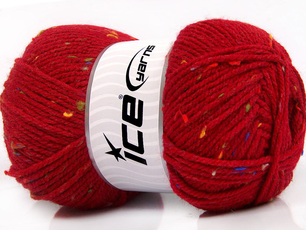 Favorite Tweed Red, Rainbow Sku:fnt2-59765