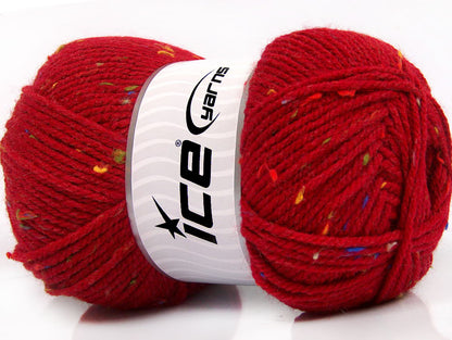 Favorite Tweed Red, Rainbow Sku:fnt2-59765