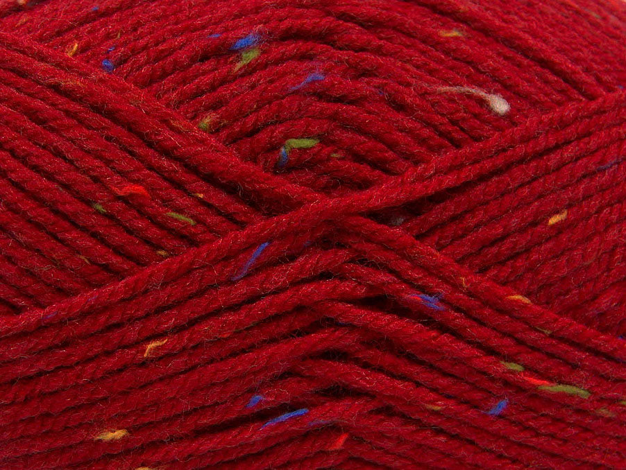 Favorite Tweed Red, Rainbow Sku:fnt2-59765
