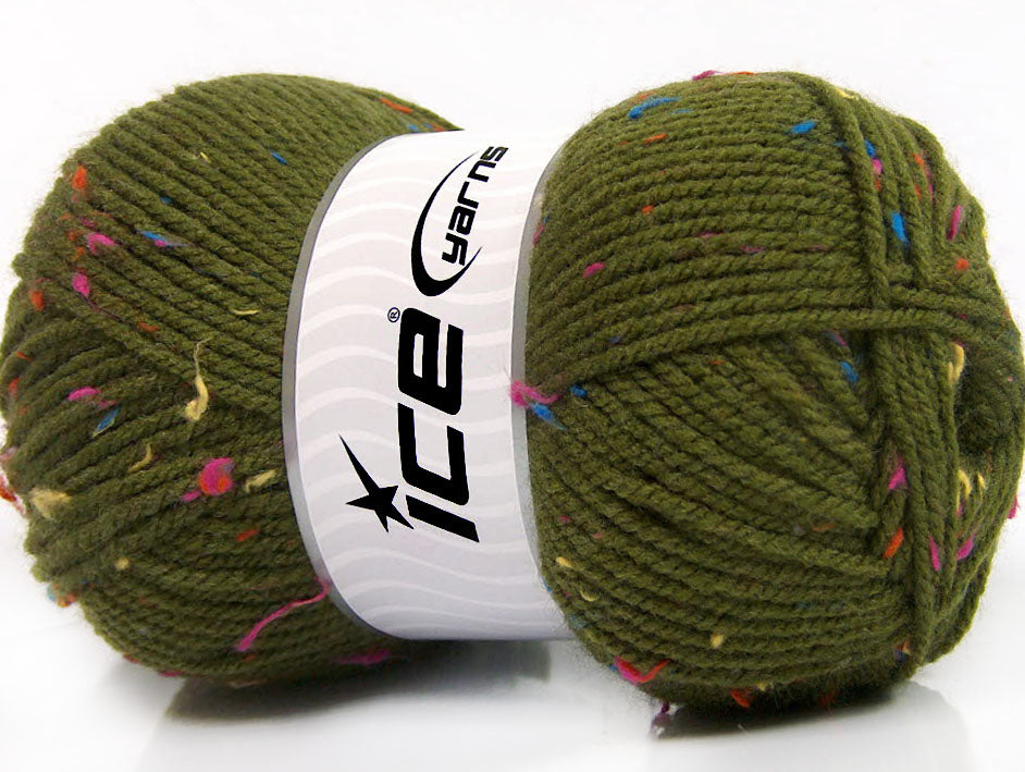 Favorite Tweed Dark Green, Rainbow fnt2-59766