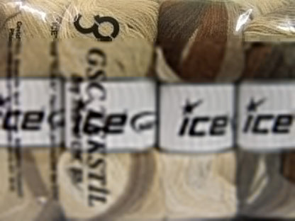 Merino Batik Brown Shades, Cream Sku:fnt2-59769