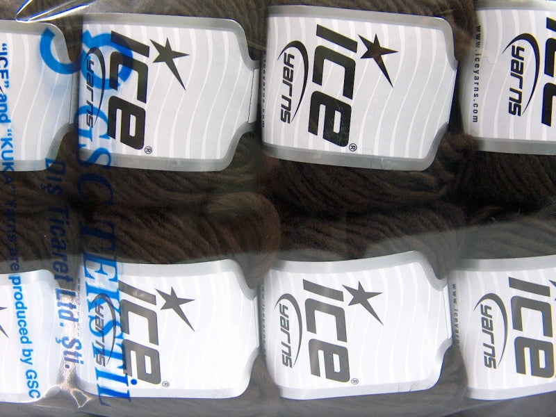 Wool Cord Aran Coffee Brown fnt2-59799