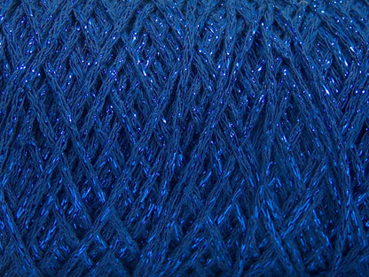 Macrame Cotton Glitz Blue Sku:fnt2-60136