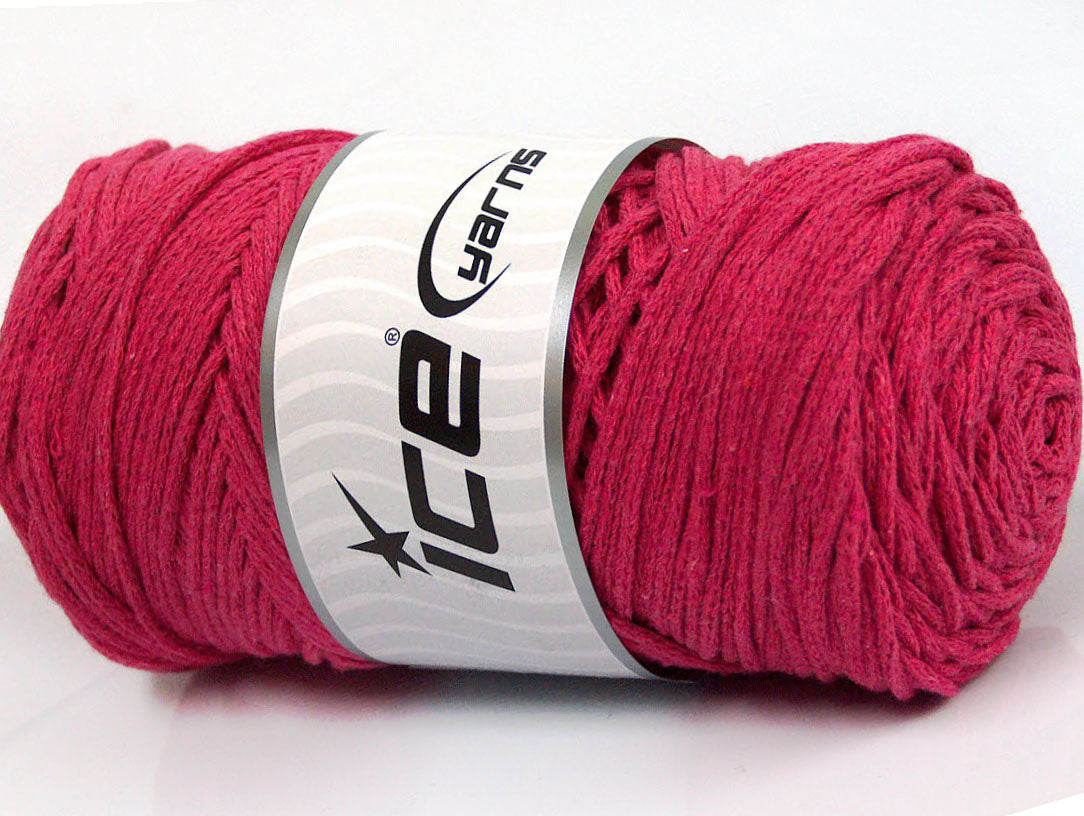 Macrame Cotton Bulky Fuchsia Sku:fnt2-60170