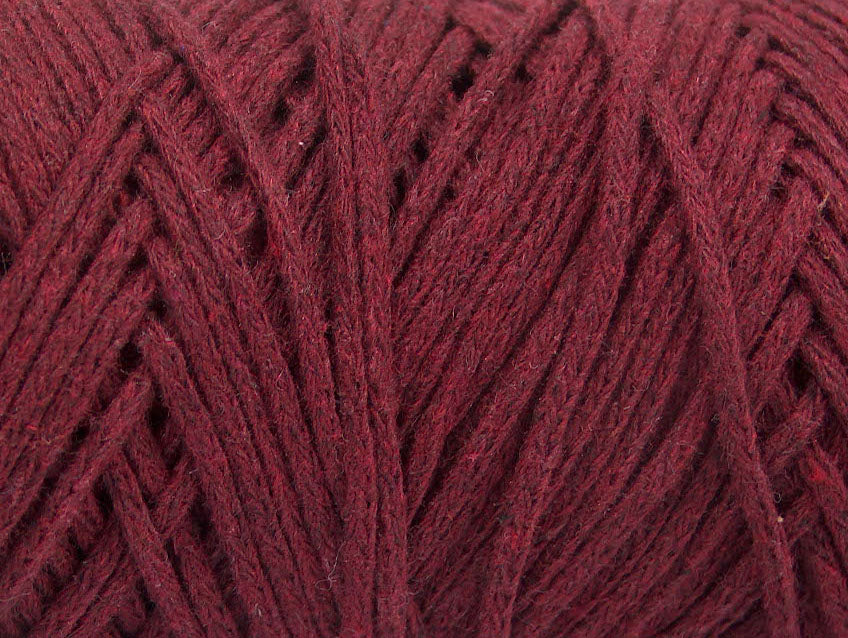 Macrame Cotton Bulky Burgundy Sku:fnt2-60172