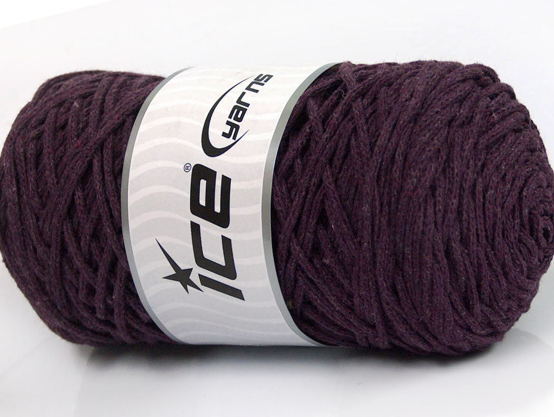Macrame Cotton Bulky Purple Sku:fnt2-60173