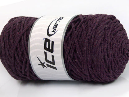 Macrame Cotton Bulky Purple Sku:fnt2-60173