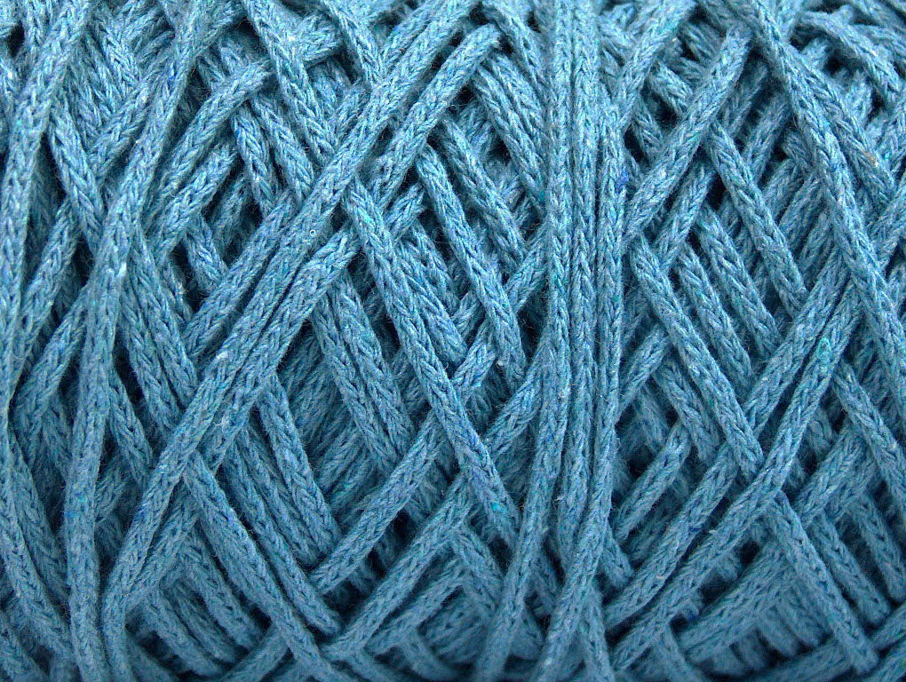 Macrame Cotton Bulky Light Blue Sku:fnt2-60174