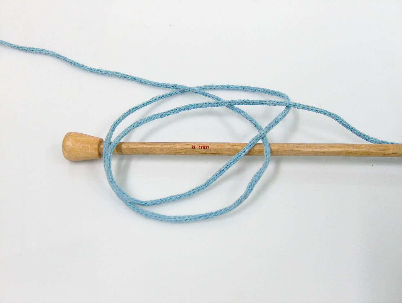 Macrame Cotton Bulky Light Blue Sku:fnt2-60174