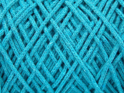 Macrame Cotton Bulky Turquoise Sku:fnt2-60175