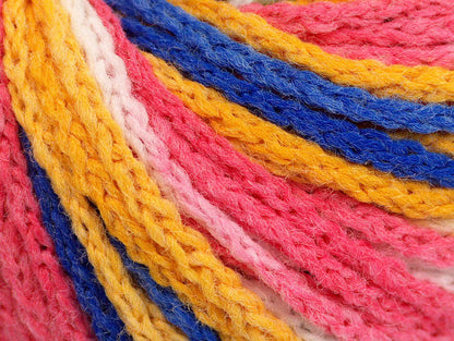 Monaco Pink, White, Gold, Blue Sku:fnt2-60364