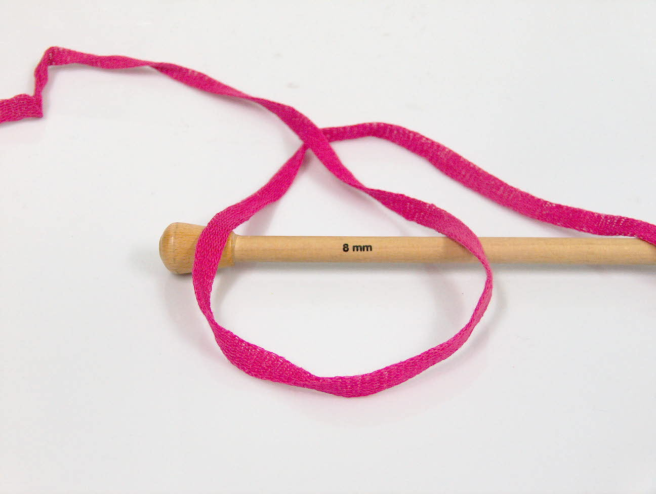Jumbo Cotton Ribbon Fuchsia Sku:fnt2-60403