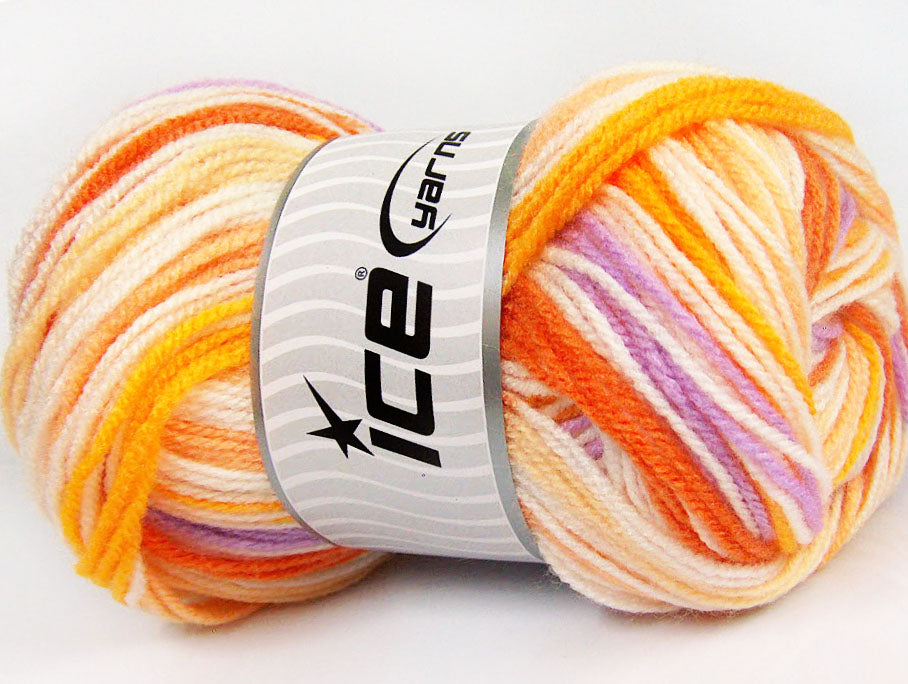 GumBall Orange Shades, Lilac, White fnt2-60880