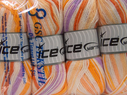 GumBall Orange Shades, Lilac, White fnt2-60880