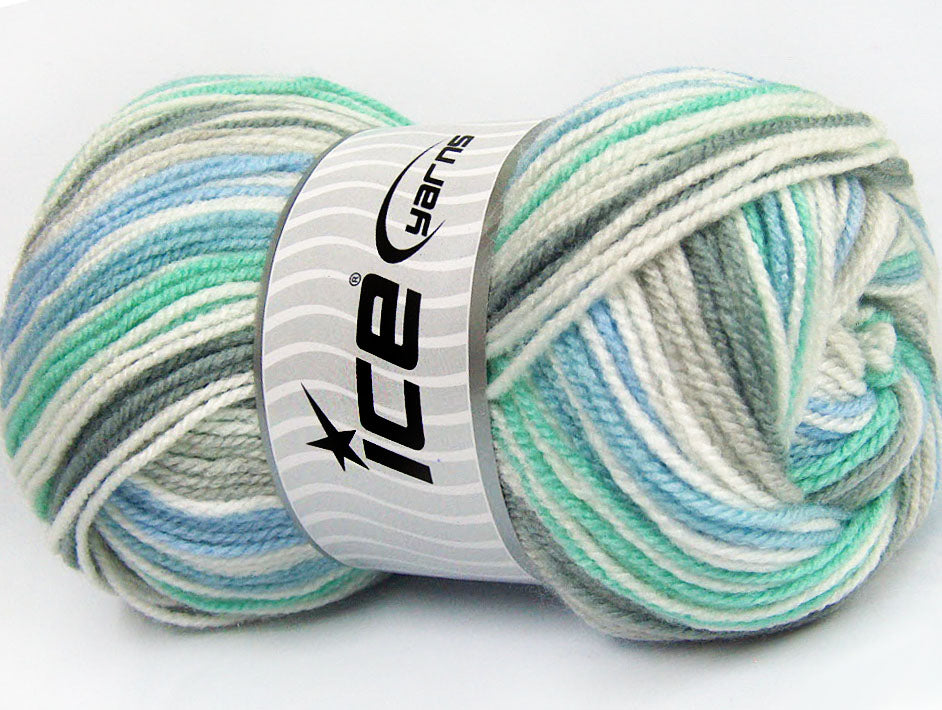 GumBall Mint Green, Blue, Grey, White fnt2-60882