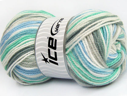 GumBall Mint Green, Blue, Grey, White fnt2-60882