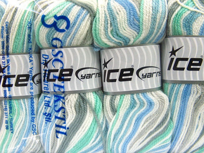 GumBall Mint Green, Blue, Grey, White fnt2-60882