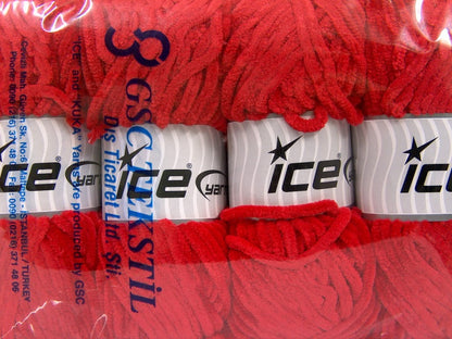 Chenille Baby Red fnt2-61084