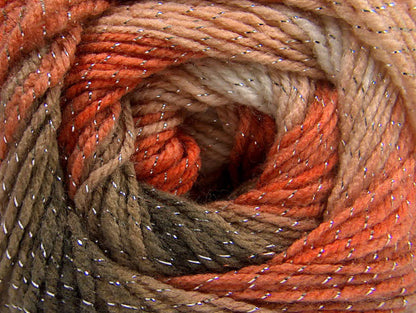 Magic Glitz Brown Shades, Orange Sku:fnt2-61101