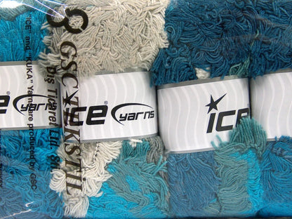 Lambkin Color Turquoise, Teal, Grey, White fnt2-61121