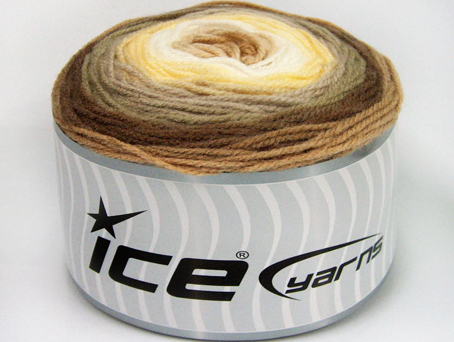 Cakes Baby Fine Brown, Camel, Light Yellow, White Sku:fnt2-61142