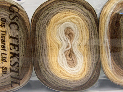 Cakes Baby Fine Brown, Camel, Light Yellow, White Sku:fnt2-61142