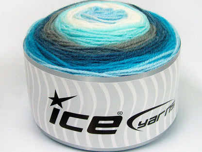 Cakes Baby Fine Blue, Turquoise Shades, Grey, White fnt2-61145