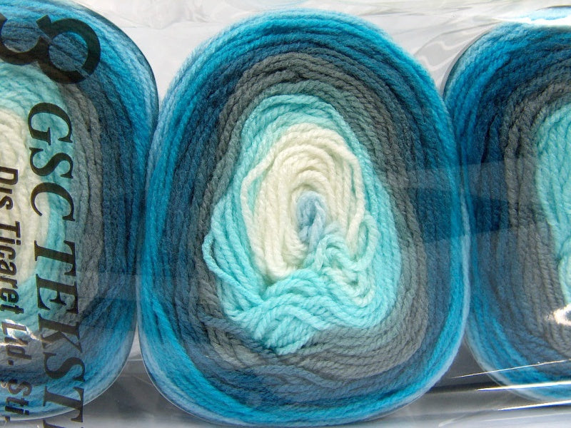 Cakes Baby Fine Blue, Turquoise Shades, Grey, White Sku:fnt2-61145