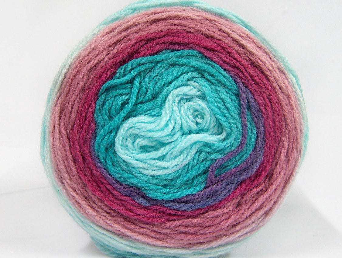 Cakes Baby Fine Turquoise, Mint Green, Rose Pink, Orchid, Purple Sku:fnt2-61151