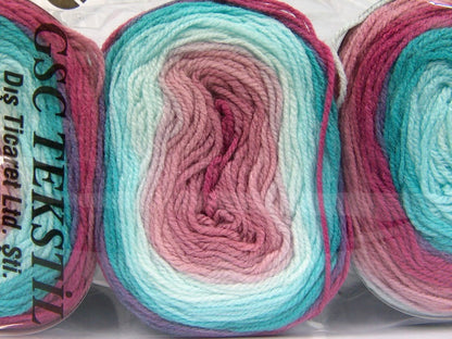 Cakes Baby Fine Turquoise, Mint Green, Rose Pink, Orchid, Purple Sku:fnt2-61151