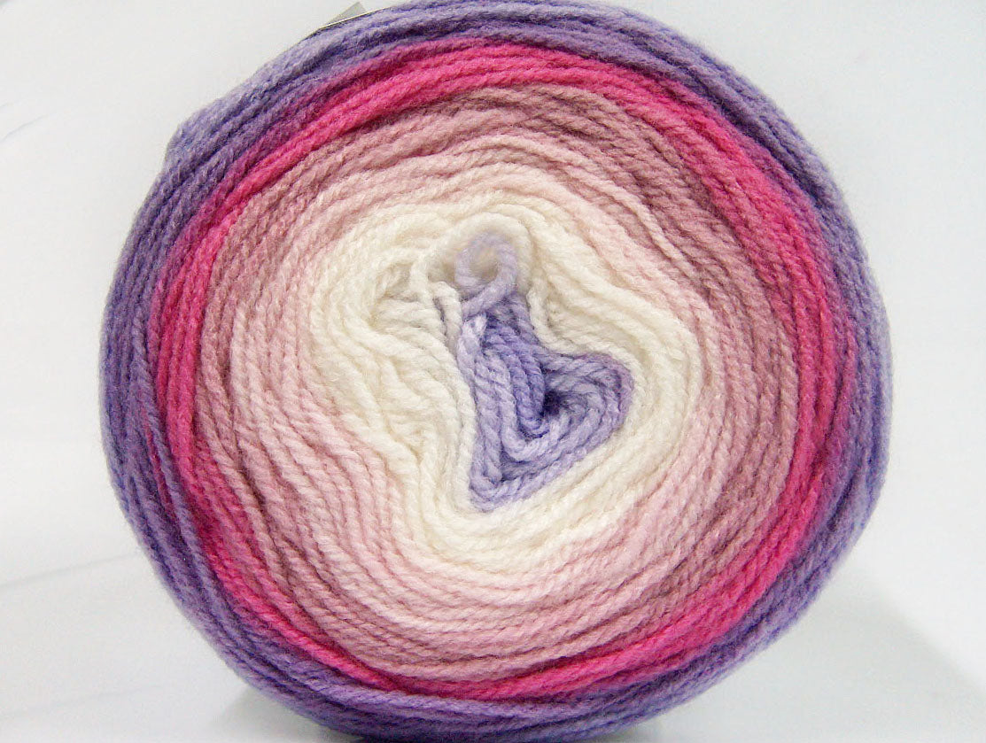 Cakes Baby Fine Lilac Shades, Pink Shades, White Sku:fnt2-61152