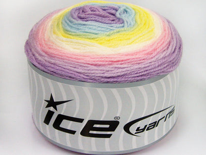 Cakes Baby Fine Lilac, Pink, White, Yellow, Blue Sku:fnt2-61153
