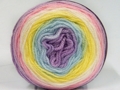 Cakes Baby Fine Lilac, Pink, White, Yellow, Blue Sku:fnt2-61153