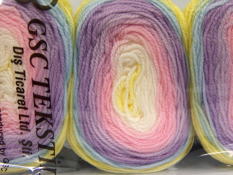 Cakes Baby Fine Lilac, Pink, White, Yellow, Blue Sku:fnt2-61153