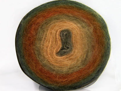 Cakes Angora Brown Shades, Khaki, Light Salmon Sku:fnt2-61240