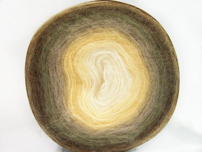 Cakes Angora Brown, Khaki, Camel, Yellow, White Sku:fnt2-61379