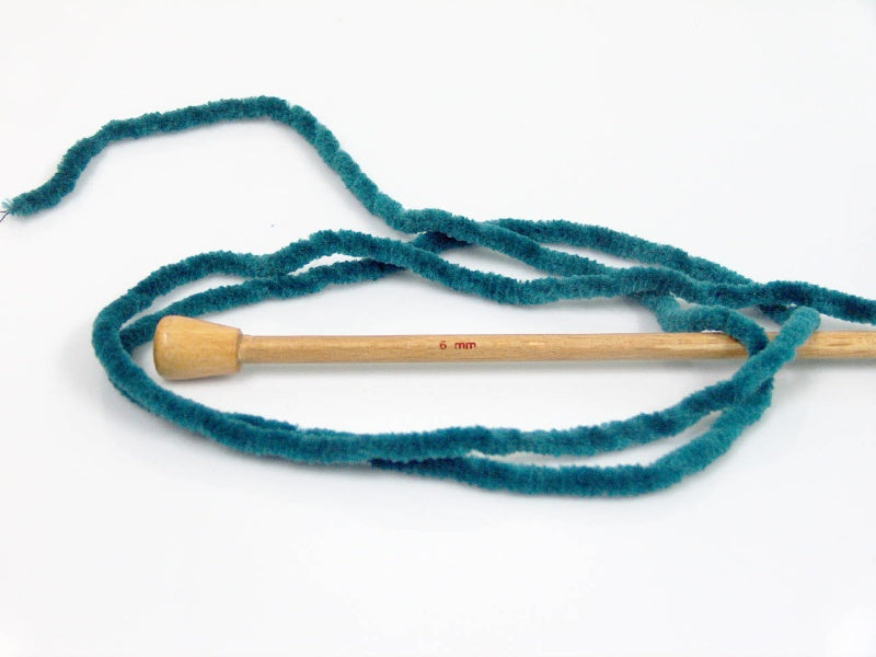 Chenille Baby Teal fnt2-61800