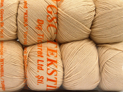 Amigurumi Cotton 25 Dark Cream Sku:fnt2-62382