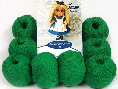 Amigurumi Cotton 25 Green Sku:fnt2-62385