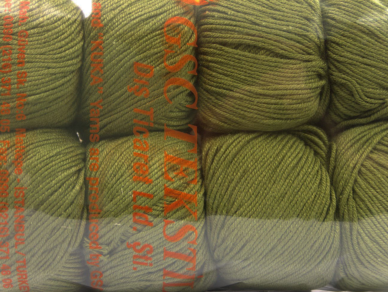 Amigurumi Cotton 25 Dark Khaki Sku:fnt2-62386