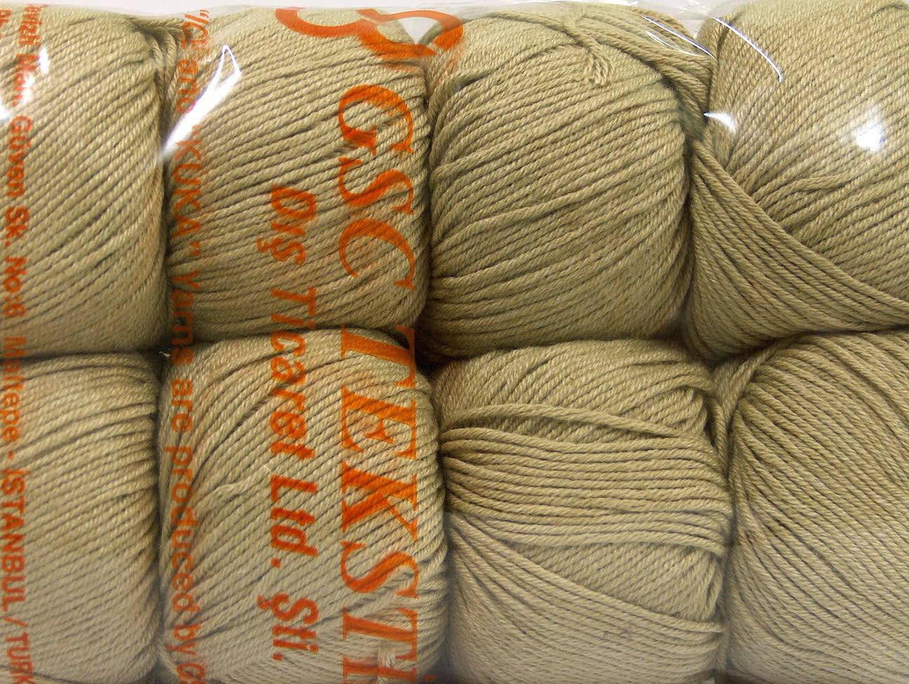 Amigurumi Cotton 25 Light Khaki Sku:fnt2-62387