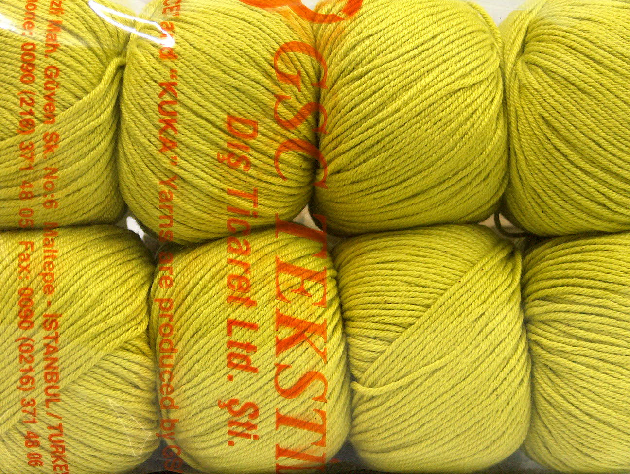 Amigurumi Cotton 25 Light Olive Green Sku:fnt2-62391