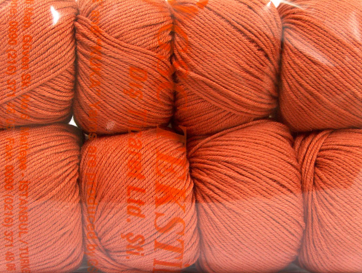 Amigurumi Cotton 25 Copper Sku:fnt2-62394