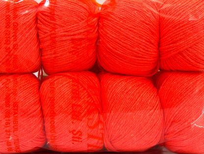 Amigurumi Cotton 25 Neon Orange Sku:fnt2-62399