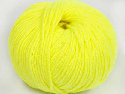 Amigurumi Cotton 25 Neon Yellow Sku:fnt2-62406