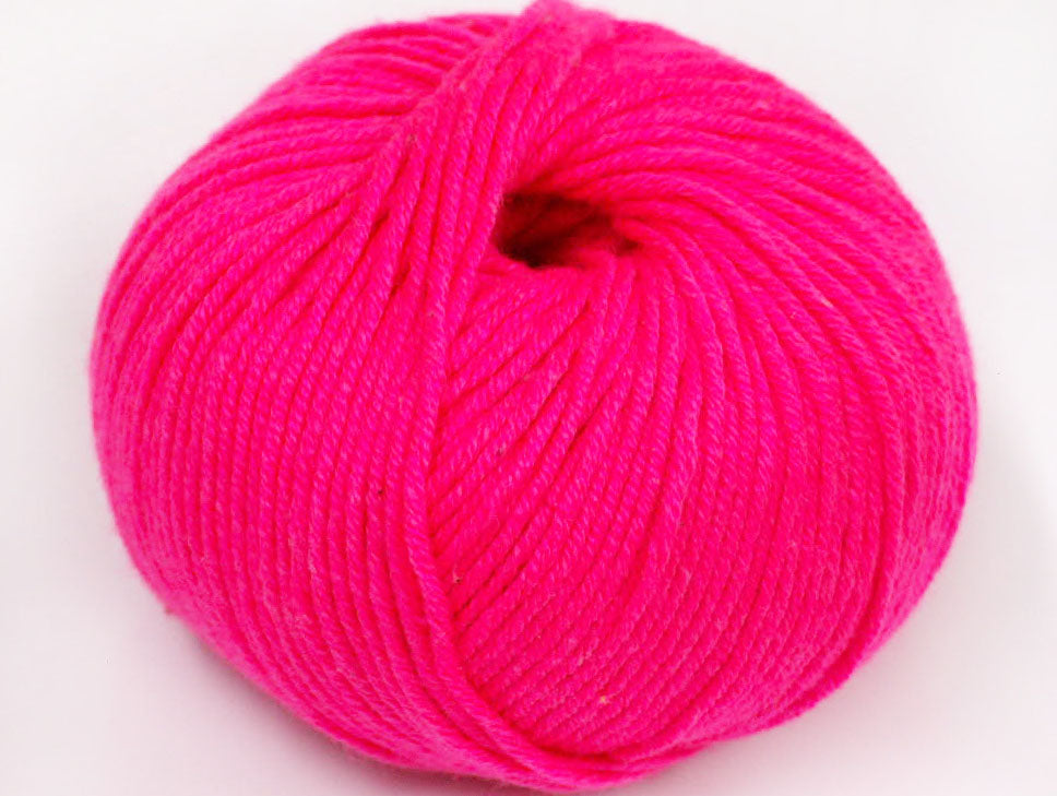 Amigurumi Cotton 25 Neon Pink Sku:fnt2-62408