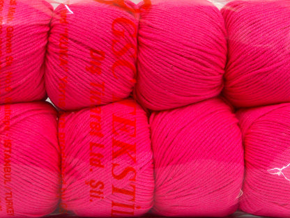 Amigurumi Cotton 25 Neon Pink Sku:fnt2-62408