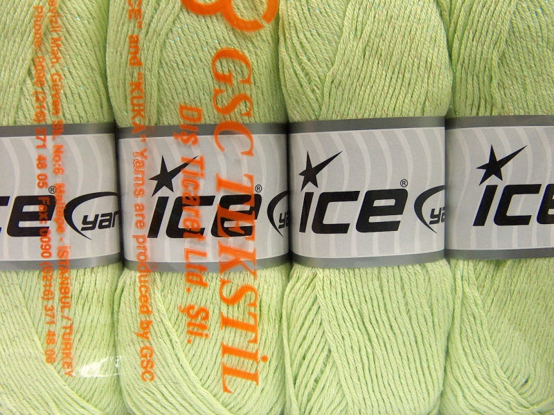 Cottonac Glitz Light Green fnt2-62893