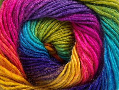 Rainbow Green, Turquoise, Blue, Gold, Pink fnt2-62912