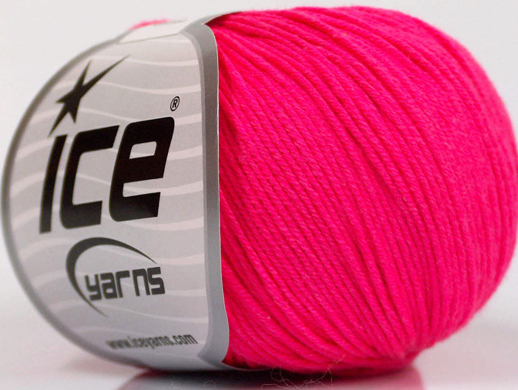 Amigurumi Cotton Neon Pink fnt2-63014